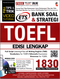 Bank Soal & Strategi TOEFL  ; Edisi Lengkap